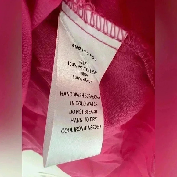 Karlie New With Pink Tags Tonal Dot Long Sleeve Dress - Picture 7 of 10